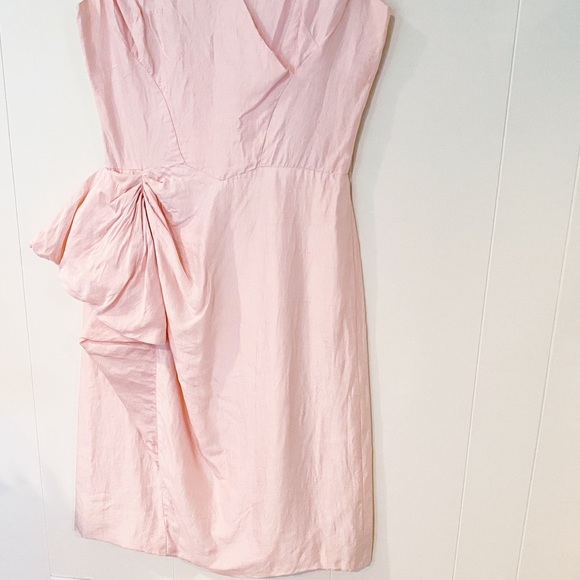 Vintage 50s Jean of California Pink Wiggle Dress - Picture 9 of 9